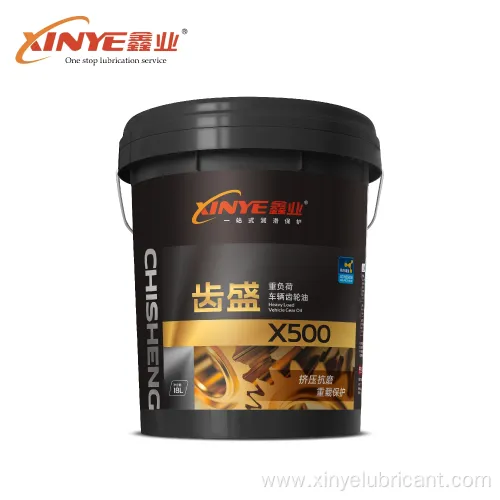 Heavy Truck Special X500 85W-90 Heavy Load Gear Oil 4L Barrel